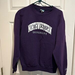 Vintage Purple Northwesten Champion Crewneck